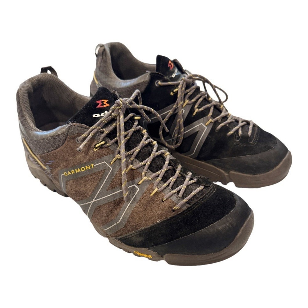 Garmont Sticky Stone Gtx Heel Lock Vibram Men Hiking Shoe Dark Gray Black Sz 11